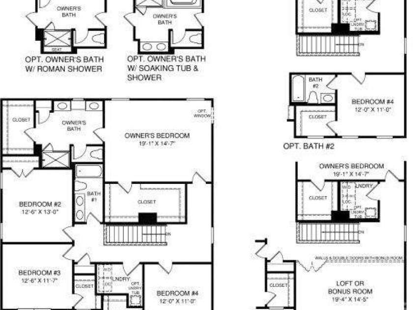 496 Kenyon Drive, Denver, NC 28037.  MLS# CAR4226146, YatesRealty ID 8328. Hudson Floor plan upper level