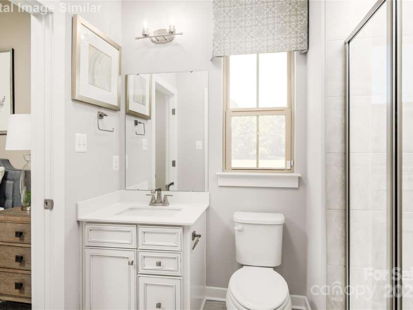 497 Kenyon Drive, Denver, NC 28037.  MLS# CAR4226197, YatesRealty ID 8329. Illustrative purposes only. Guest bathroom main level