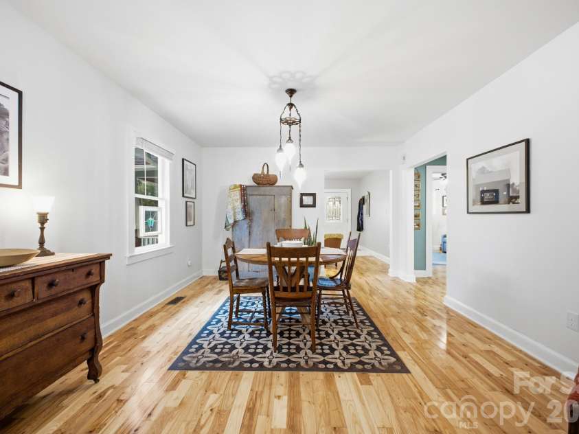 1207 Willow Road, Hendersonville, NC 28739.  MLS# CAR4405569, YatesRealty ID 8331. Dining room 2