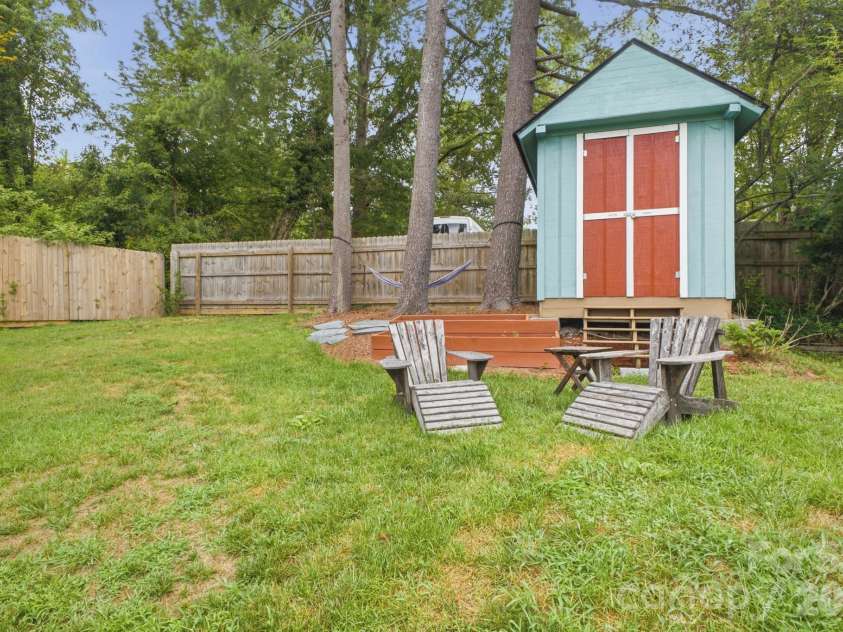 1207 Willow Road, Hendersonville, NC 28739.  MLS# CAR4405569, YatesRealty ID 8331. Storage Shed
