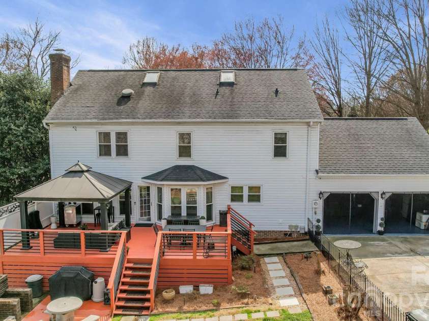 6116 Corkstone Drive, Mint Hill, NC 28227.  MLS# CAR4343873, YatesRealty ID 8334. Back View of the home