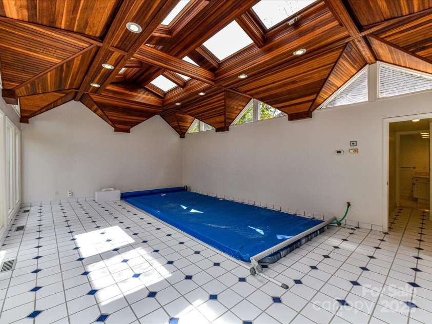 2411 Calais Place, Charlotte, NC 28211.  MLS# CAR4231832, YatesRealty ID 8335. What an amazing ceiling