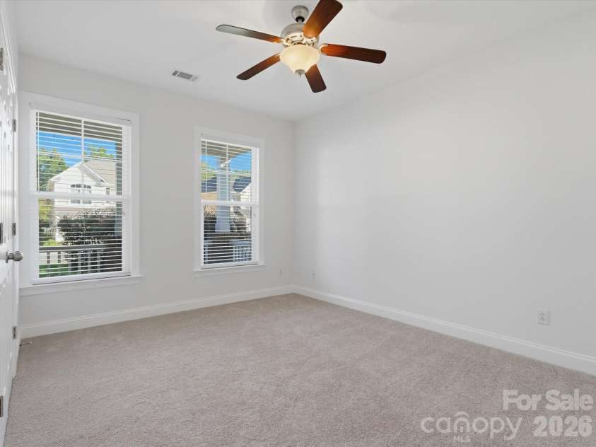 1022 Fleming Lane, Matthews, NC 28104.  MLS# CAR4375800, YatesRealty ID 8336. 3rd bedroom