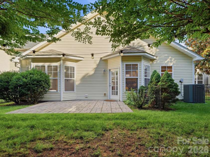 1022 Fleming Lane, Matthews, NC 28104.  MLS# CAR4375800, YatesRealty ID 8336. Patio