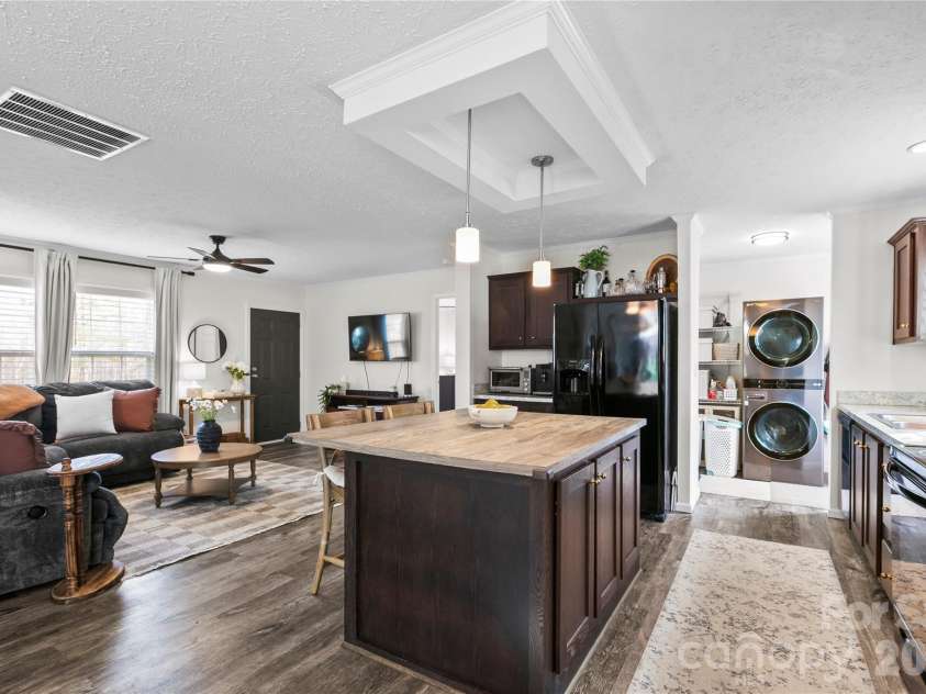 296 Souther Road, Fletcher, NC 28732.  MLS# CAR4357298, YatesRealty ID 8337. Open floorplan
