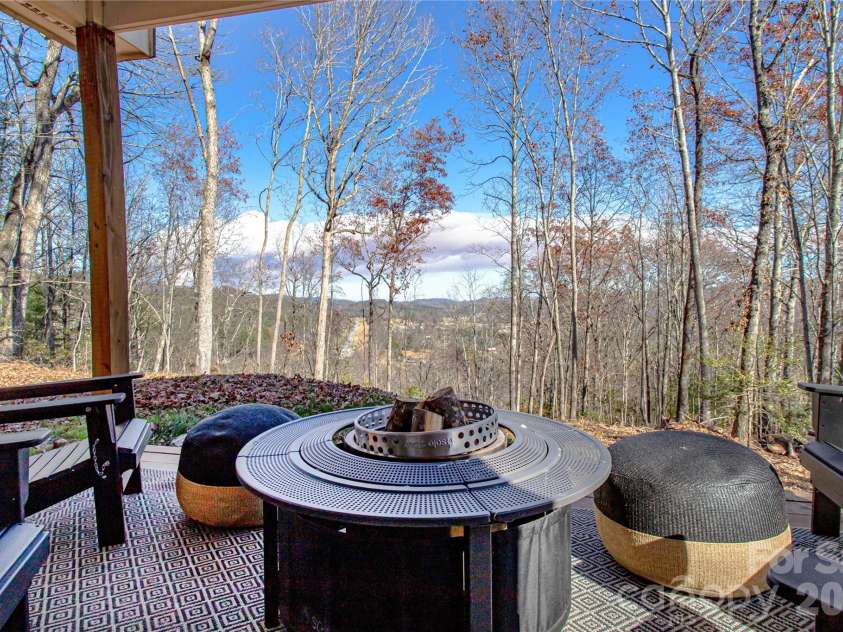 426, 428 Weaver Creek Road, Brevard, NC 28712.  MLS# CAR4322067, YatesRealty ID 8338. Fantastic views from the front deck on berm home!