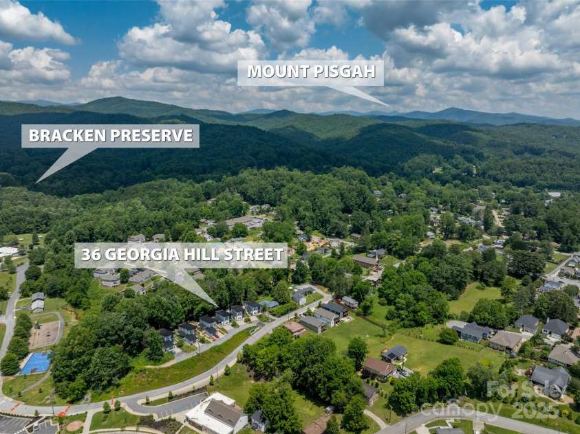 36 Georgia Hill Street, Brevard, NC 28712.  MLS# CAR4244919, YatesRealty ID 8343. 