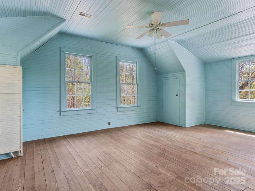 443 Shand Street, Saluda, NC 28773.  MLS# CAR4247244, YatesRealty ID 8346. Upstairs bedroom 2