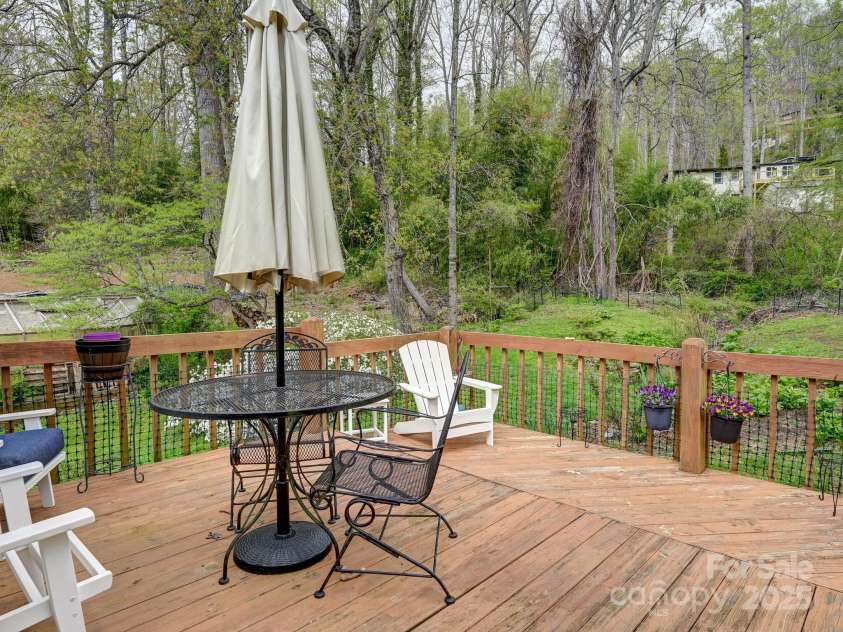 417 Royal Pines Drive, Arden, NC 28704.  MLS# CAR4247214, YatesRealty ID 8347. Back Deck
