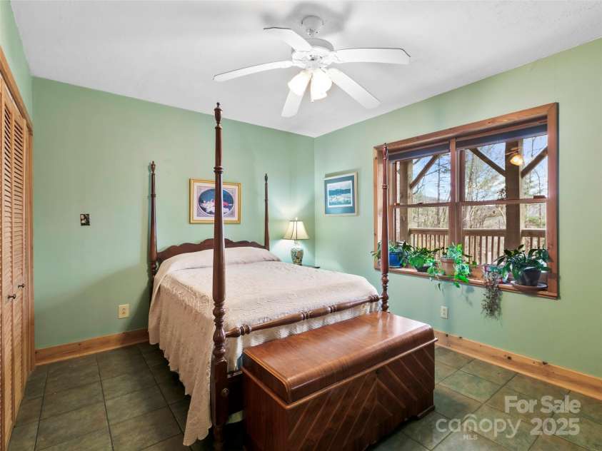 1239 Lower Loop Drive, Fletcher, NC 28732.  MLS# CAR4327631, YatesRealty ID 835. Basement bedroom