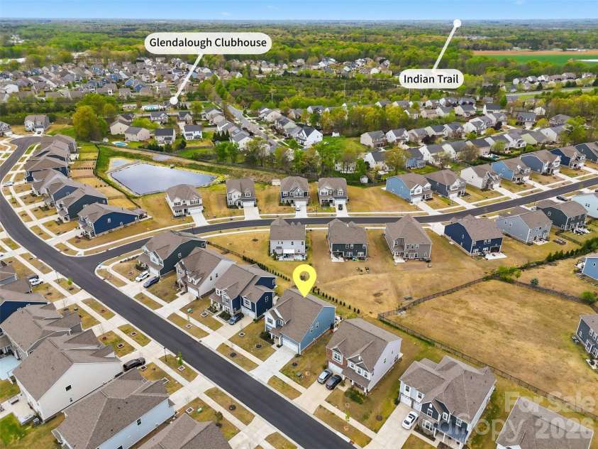 4227 Poplin Grove Drive, Indian Trail, NC 28079.  MLS# CAR4364003, YatesRealty ID 8353. 