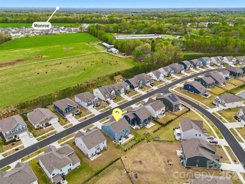 4227 Poplin Grove Drive, Indian Trail, NC 28079.  MLS# CAR4364003, YatesRealty ID 8353. 
