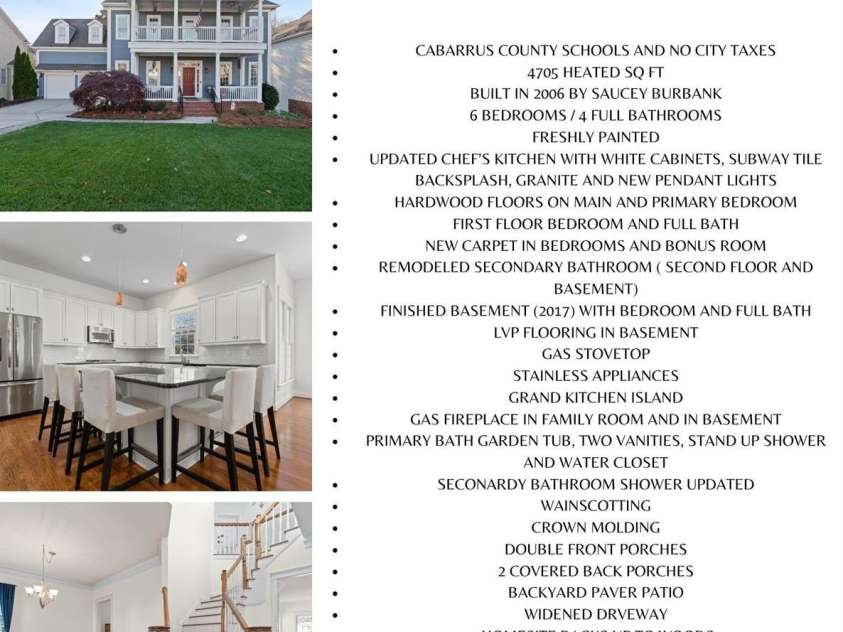 428 Vintage Hill Lane, Huntersville, NC 28078.  MLS# CAR4202236, YatesRealty ID 8353. 