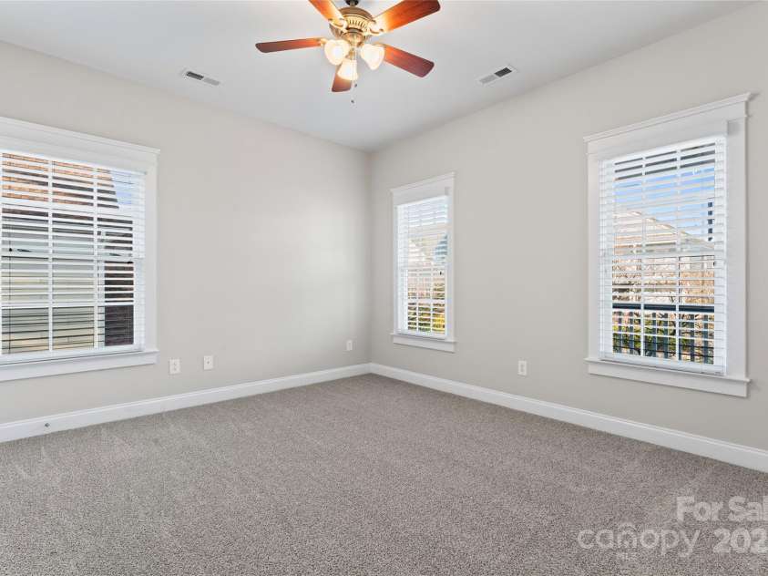 428 Vintage Hill Lane, Huntersville, NC 28078.  MLS# CAR4202236, YatesRealty ID 8353. SECONDARY BEDROOM WITH NEW CARPET