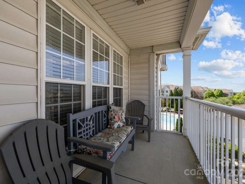 14869 Santa Lucia Drive, Charlotte, NC 28277.  MLS# CAR4245017, YatesRealty ID 8354. Patio with View of Pool