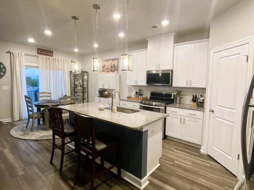 3524 Tully Avenue, Kannapolis, NC 28081.  MLS# CAR4174863, YatesRealty ID 8359. Kitchen and breakfast bar