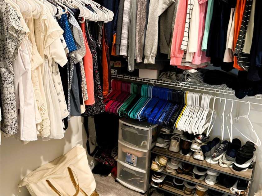 3524 Tully Avenue, Kannapolis, NC 28081.  MLS# CAR4174863, YatesRealty ID 8359. Primary bedroom walk-in closet