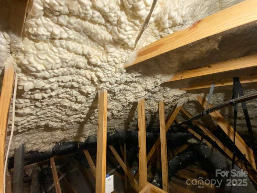 3524 Tully Avenue, Kannapolis, NC 28081.  MLS# CAR4174863, YatesRealty ID 8359. Well insulated attic space