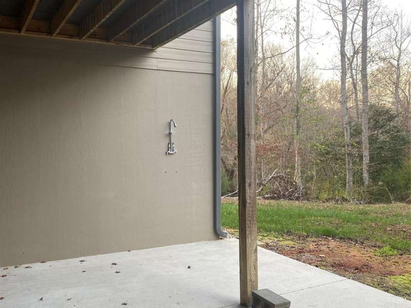 2818 Rockford Road, Shelby, NC 28152.  MLS# CAR4376093, YatesRealty ID 836. Walkout patio from Basement