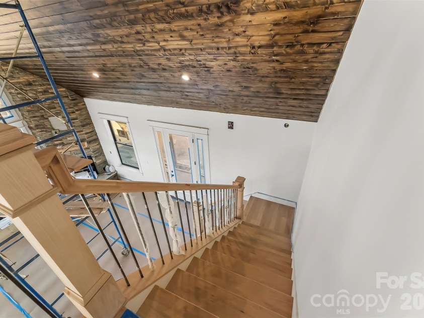 4898 Soaring Top Lane, Lenoir, NC 28645.  MLS# CAR4364265, YatesRealty ID 8361. View from the stairs