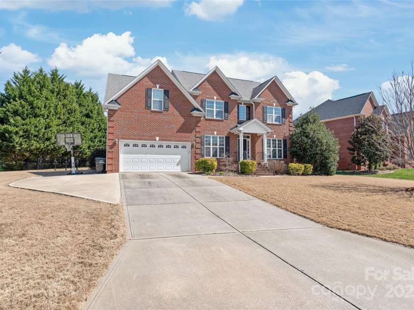 5608 Old Town Lane, Gastonia, NC 28056.  MLS# CAR4232073, YatesRealty ID 8361. View from street