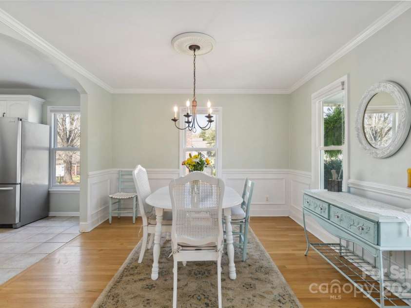 10619 Arlington Church Road, Mint Hill, NC 28227.  MLS# CAR4237945, YatesRealty ID 8368. Dining Room