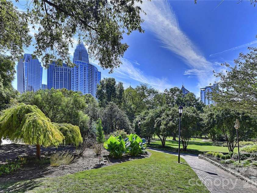 401 Church Street, Charlotte, NC 28202.  MLS# CAR4379020, YatesRealty ID 8389. One block to 4th Ward Park.
