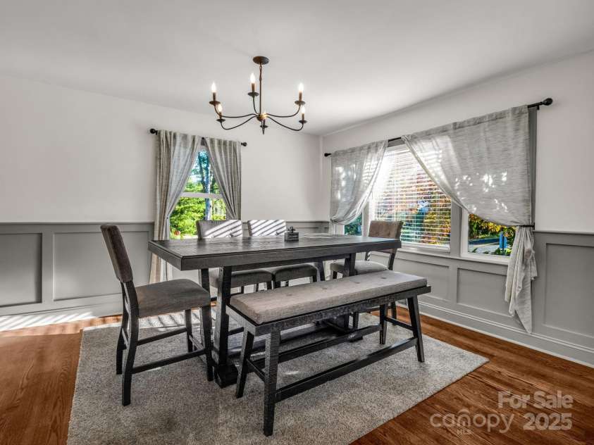 2115 Stoney View Court, Hendersonville, NC 28792.  MLS# CAR4310001, YatesRealty ID 839. Dining Area 