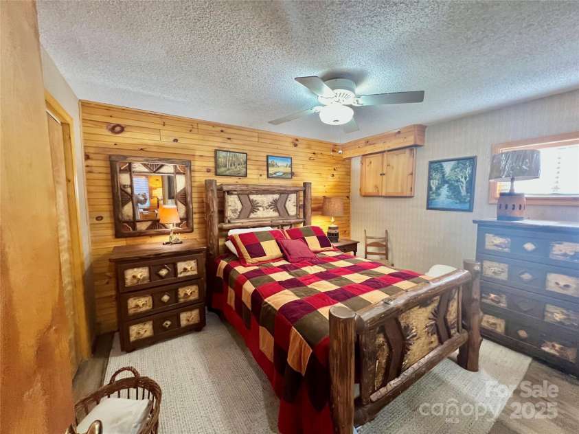 305 Laurel Mountain Estates Drive, Todd, NC 28684.  MLS# CAR4222545, YatesRealty ID 839. Bedroom on the lower level