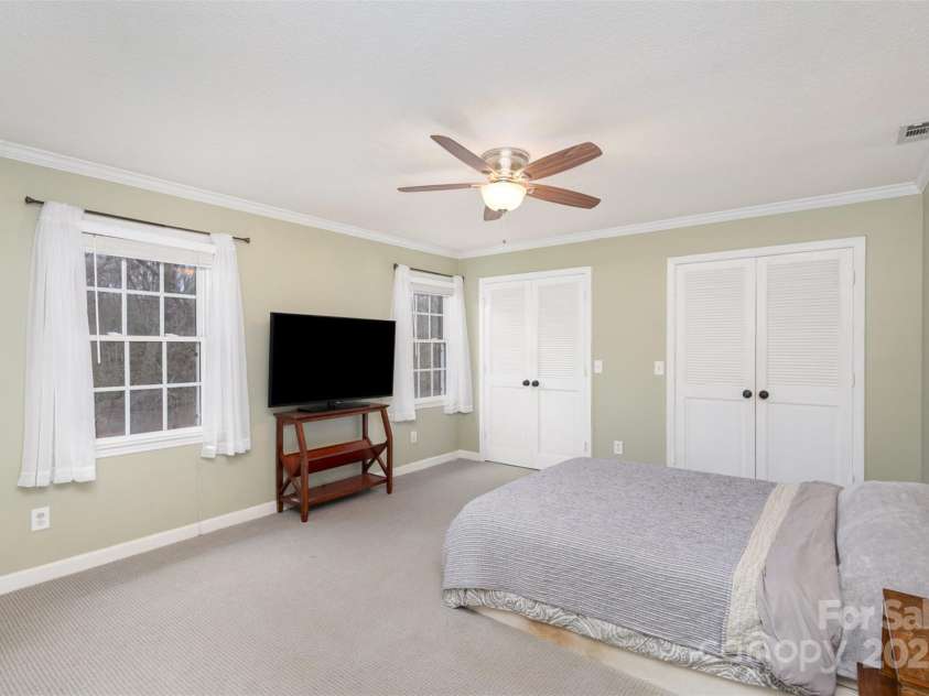330 Regency Road, Salisbury, NC 28147.  MLS# CAR4215673, YatesRealty ID 8391. Primary Bedroom w/ two closets