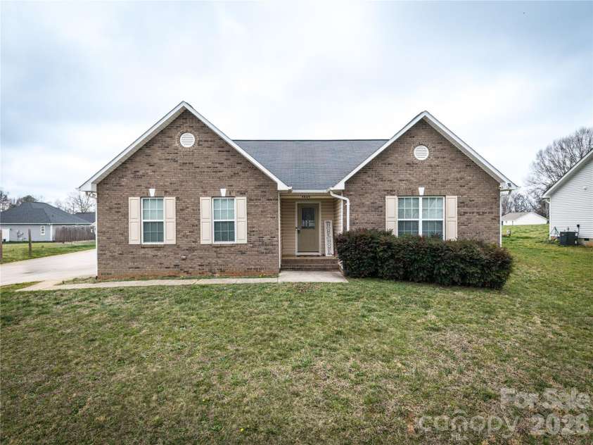 4829 County Home Road, Conover, NC 28613.  MLS# CAR4357560, YatesRealty ID 8393. Front of Home =)