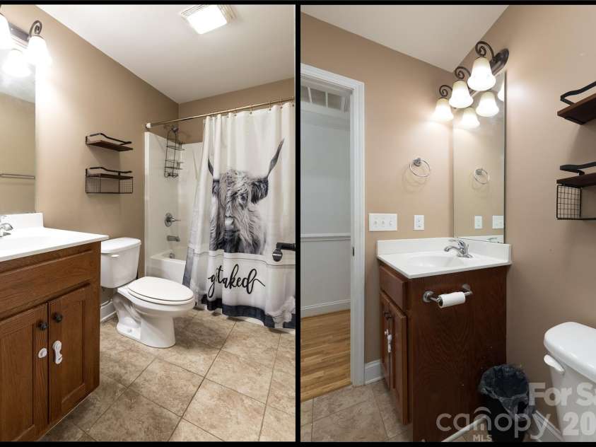 4829 County Home Road, Conover, NC 28613.  MLS# CAR4357560, YatesRealty ID 8393. Hallway Bathroom