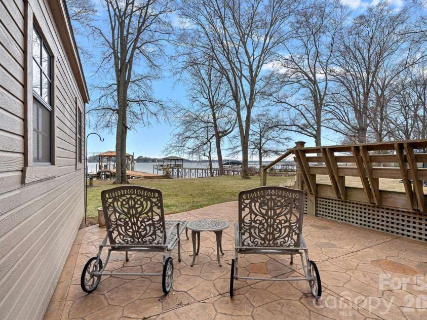 18019 Whispering Oaks Drive, Cornelius, NC 28031.  MLS# CAR4355958, YatesRealty ID 8397. Shed and Paver Patio