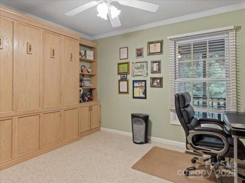 23 Dvga Court, Brevard, NC 28712.  MLS# CAR4285839, YatesRealty ID 8398. 3rd Bedroom/Office with Murphy Bed