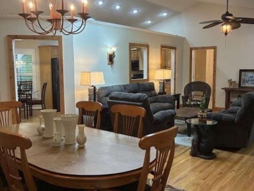 23 Dvga Court, Brevard, NC 28712.  MLS# CAR4285839, YatesRealty ID 8398. Flow to Kitchen