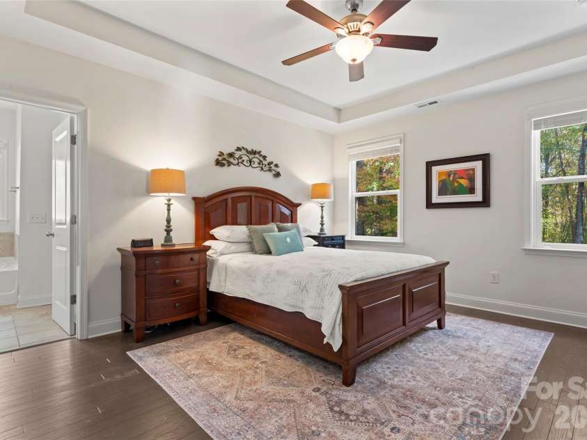 8015 Frances Haven Drive, Harrisburg, NC 28075.  MLS# CAR4318359, YatesRealty ID 8404. Primary Bedroom