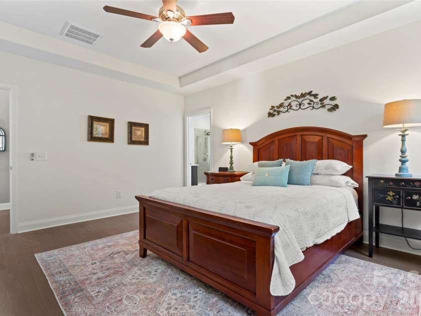 8015 Frances Haven Drive, Harrisburg, NC 28075.  MLS# CAR4318359, YatesRealty ID 8404. Primary Bedroom