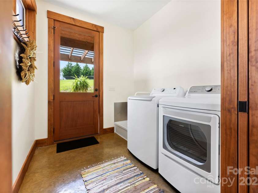 13 New Home Road, Marshall, NC 28753.  MLS# CAR4274055, YatesRealty ID 8405. Laundry Main Level