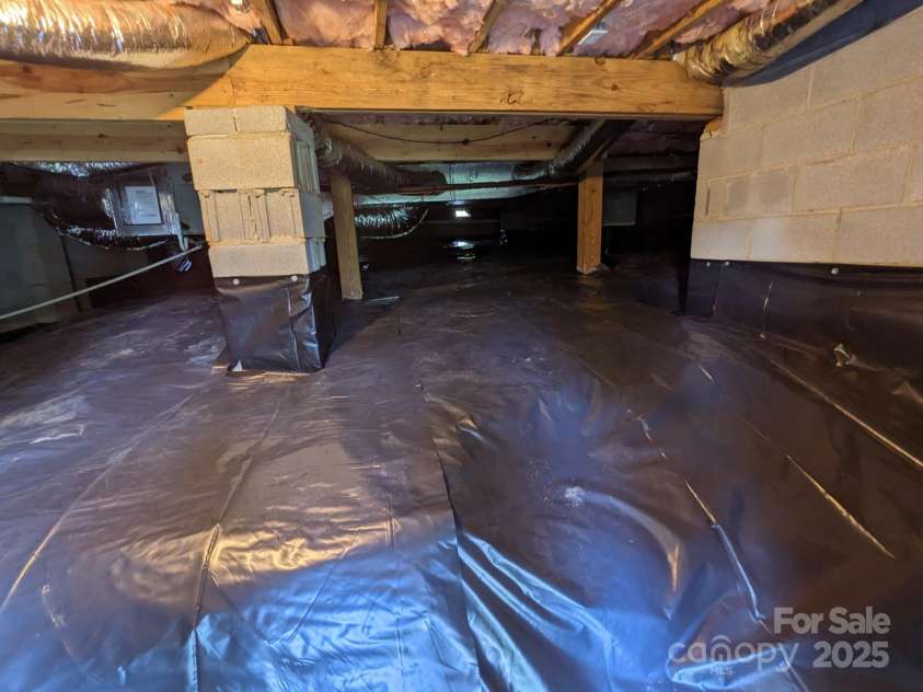 2 New Cross South, Asheville, NC 28805.  MLS# CAR4275977, YatesRealty ID 8407. Brand new sealed crawl space.  All new insulation too.