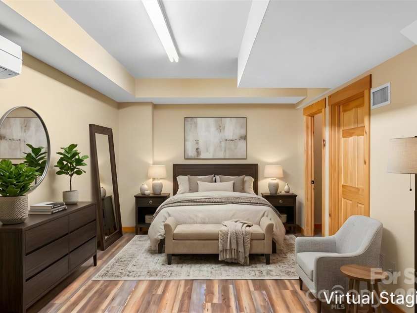 204 Mountain Vista Drive, Nebo, NC 28761.  MLS# CAR4330254, YatesRealty ID 8408. Basement virtually staged