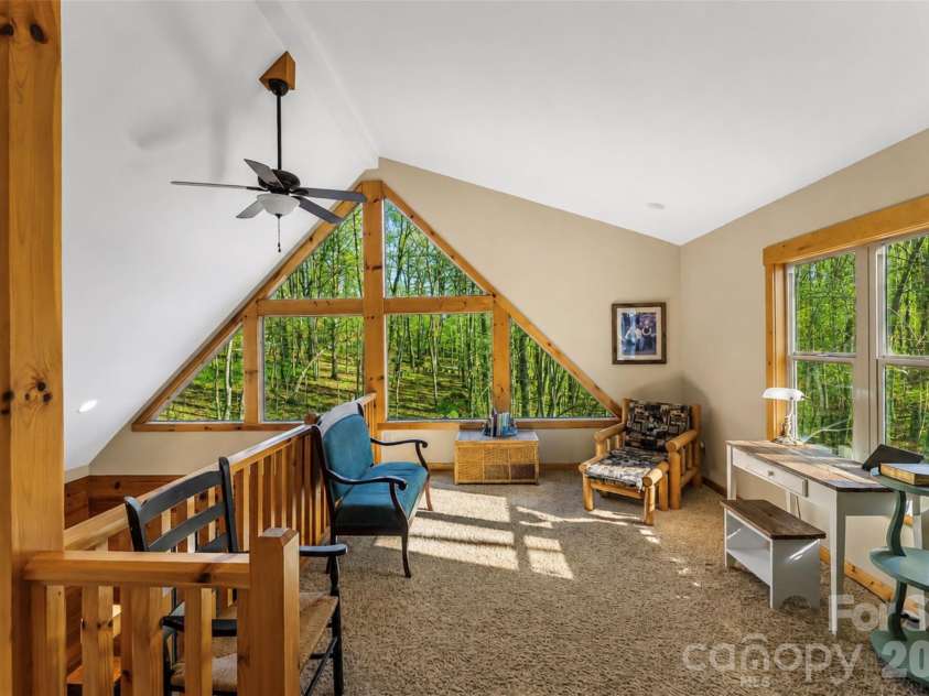 204 Mountain Vista Drive, Nebo, NC 28761.  MLS# CAR4330254, YatesRealty ID 8408. Loft
