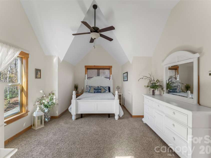 204 Mountain Vista Drive, Nebo, NC 28761.  MLS# CAR4330254, YatesRealty ID 8408. Primary suite upper level