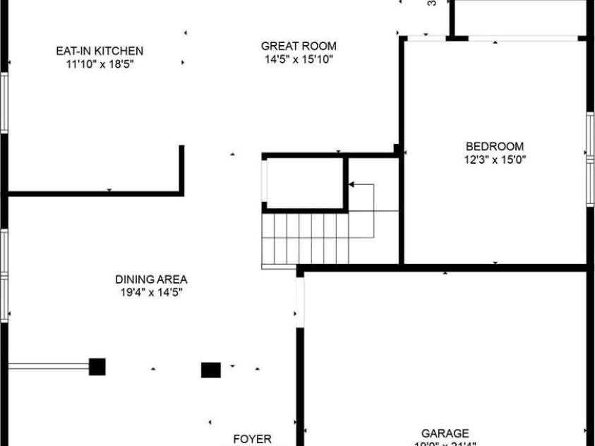 10071 Highland Creek Circle, Indian Land, SC 29707.  MLS# CAR4235607, YatesRealty ID 8409. Floor Plan