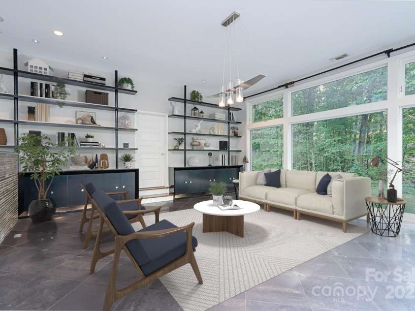 501 Journey Street, Concord, NC 28025.  MLS# CAR4189698, YatesRealty ID 8414. Solarium - virtual staged