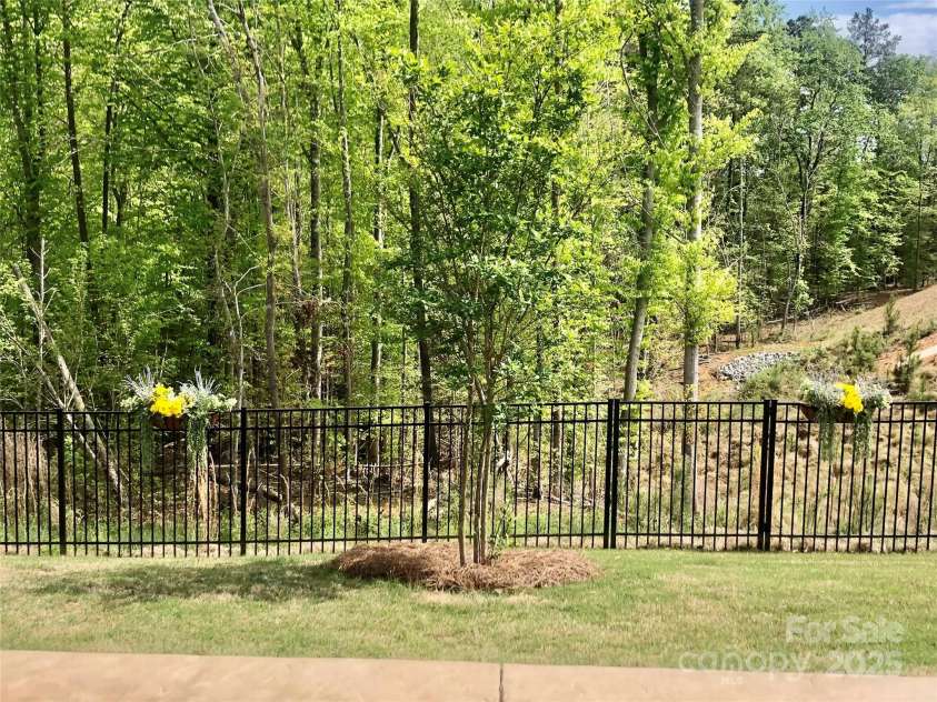 168 Kennerly Center Drive, Mooresville, NC 28115.  MLS# CAR4234236, YatesRealty ID 8416. Private, wooded backyard