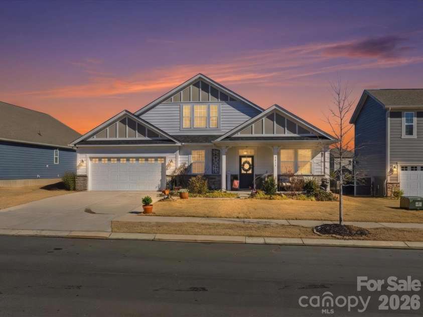 1411 Ainslie Place Road, Indian Trail, NC 28079.  MLS# CAR4340565, YatesRealty ID 8422. 