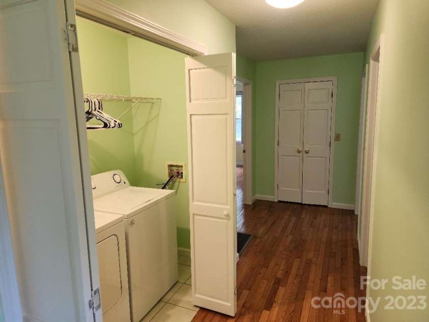 160 Snake Den Drive, Burnsville, NC 28714.  MLS# CAR4062924, YatesRealty ID 843. Laundry Room in Hall