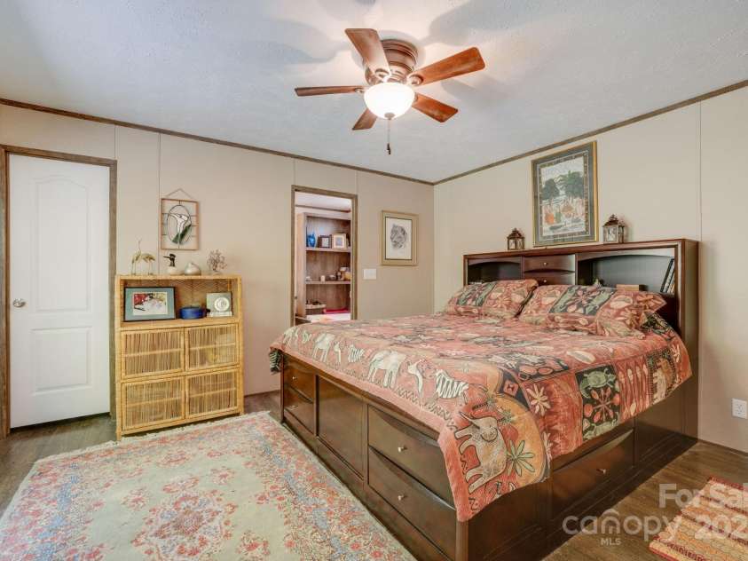 4825 Cane Creek Road, Bakersville, NC 28705.  MLS# CAR4248421, YatesRealty ID 8433. Primary bedroom