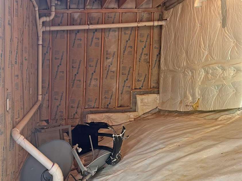 107 Alpine Ridge Drive, Asheville, NC 28803.  MLS# CAR4241586, YatesRealty ID 8436. Huge amounts of storage under the house