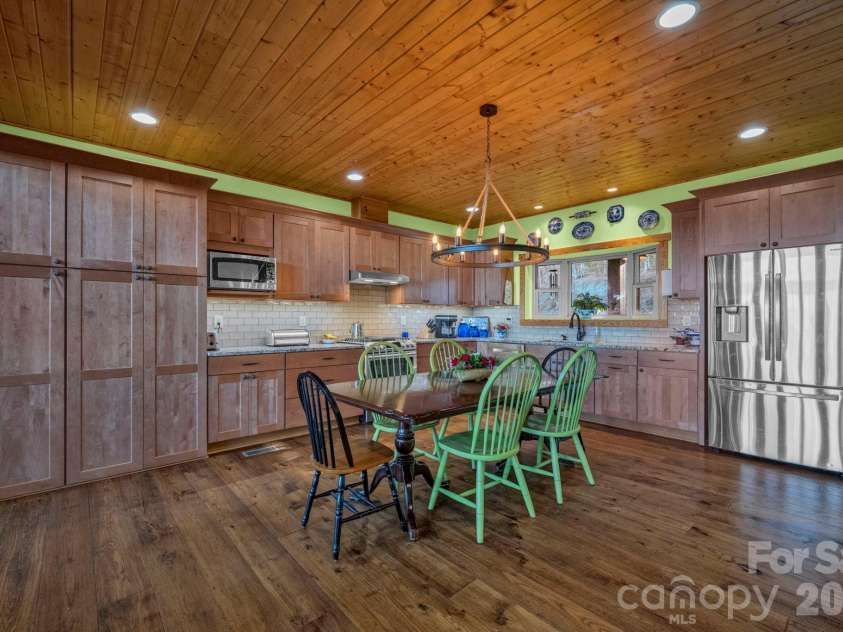 146 Sarinac Drive, Bostic, NC 28018.  MLS# CAR4327091, YatesRealty ID 844. Engineered hickory flooring